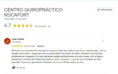 Testimonio José: No sé qué habría sido de mi vida sin la quiropráctica