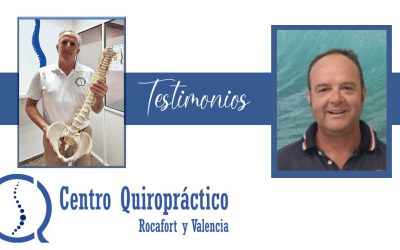 Óscar ha recuperado las ganas de vivir gracias a la quiropráctica 