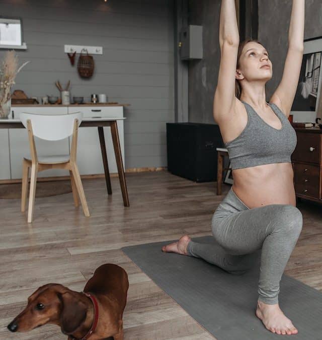postura embarazo