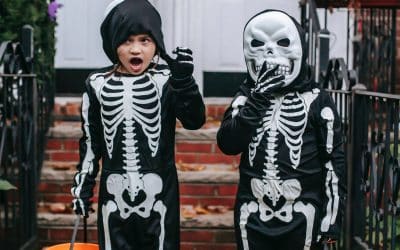 El mejor esqueleto para tu fiesta de Halloween con la quiropráctica