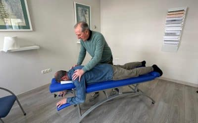 Bruno Hortelano y la quiropráctica